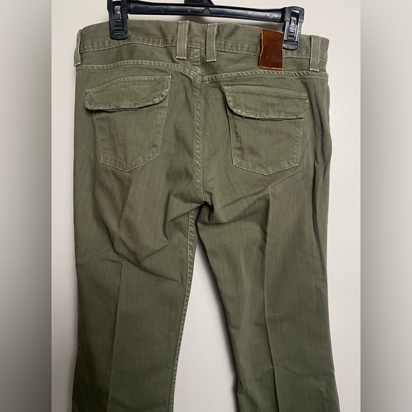 Lucky Brand Dungarees by Gene Montesano Juniper Flare Regular Fit Size 6/28 - Picture 4 of 12